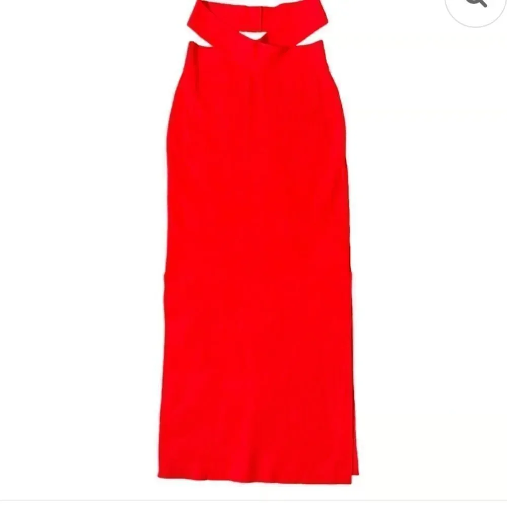 NWT Maeve By Anthropologie Knitted Red Skirt Size Small - Picture 11 of 13